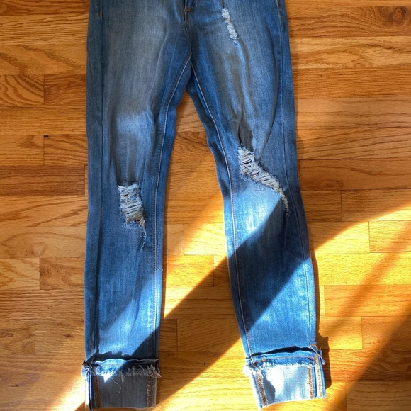 Design Lab Cuffed Jeans - Picture 2 of 3